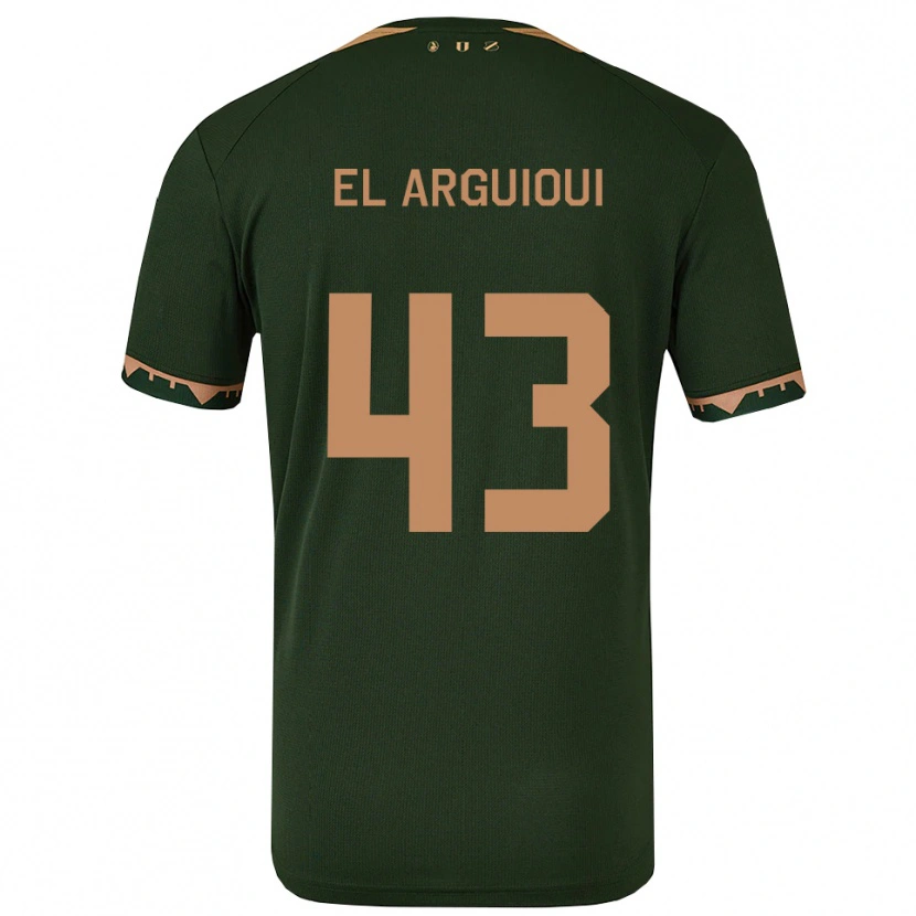 Danxen Damen Rafik El Arguioui #43 Grün Gold Auswärtstrikot Trikot 2025/26 T-Shirt Österreich
