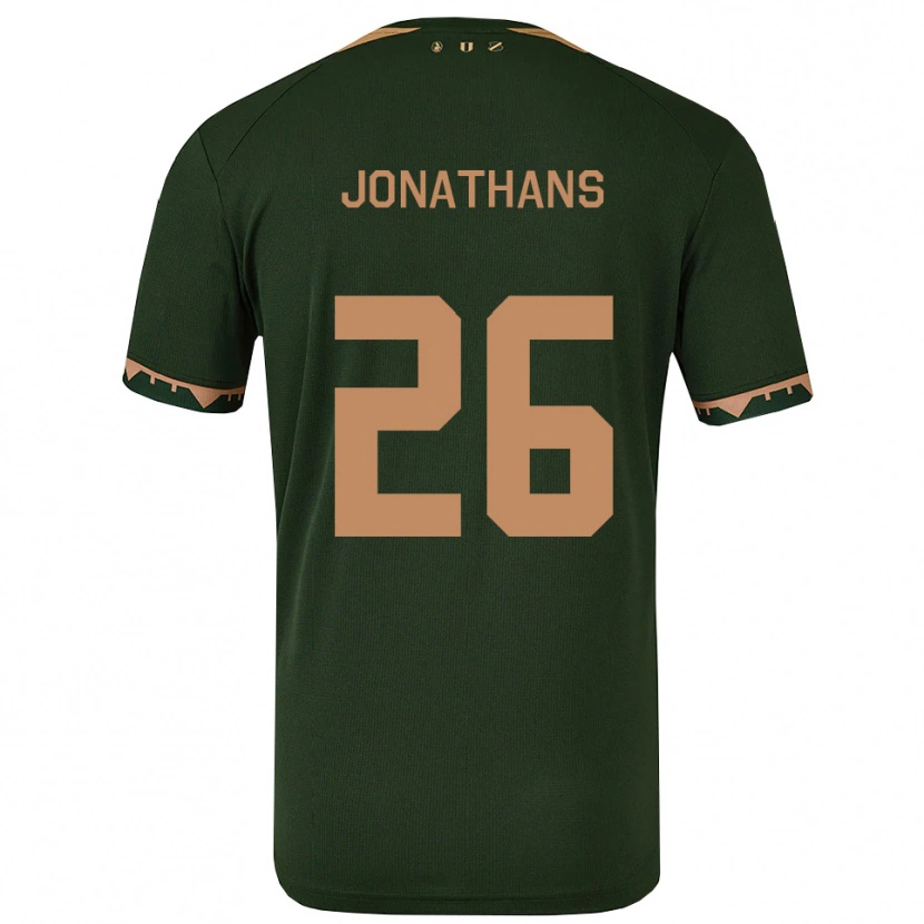 Danxen Damen Miliano Jonathans #26 Grün Gold Auswärtstrikot Trikot 2025/26 T-Shirt Österreich