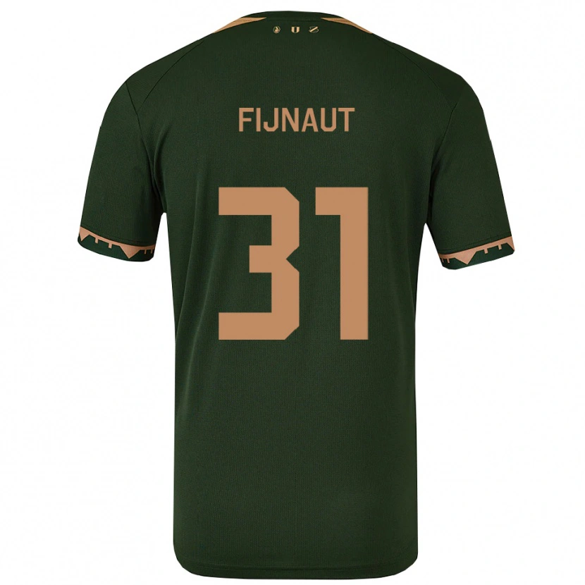 Danxen Damen Lucas Fijnaut #31 Grün Gold Auswärtstrikot Trikot 2025/26 T-Shirt Österreich