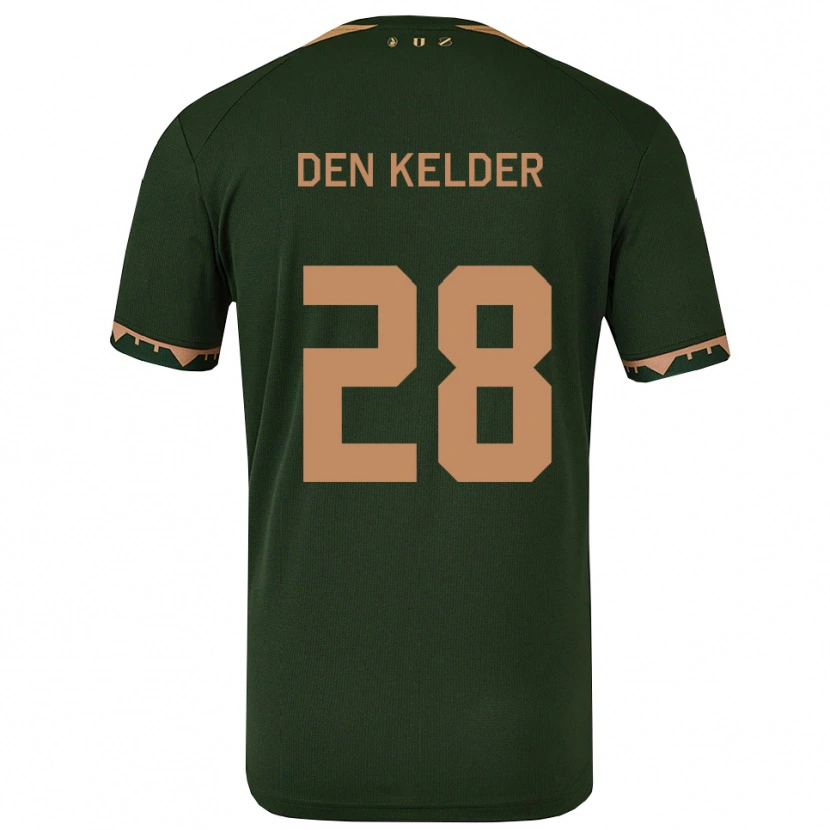 Danxen Damen Gera Op Den Kelder #28 Grün Gold Auswärtstrikot Trikot 2025/26 T-Shirt Österreich