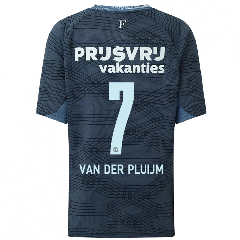 Danxen Damen Marvin Van Der Pluijm #7 Schwarz Grau Auswärtstrikot Trikot 2025/26 T-Shirt Österreich