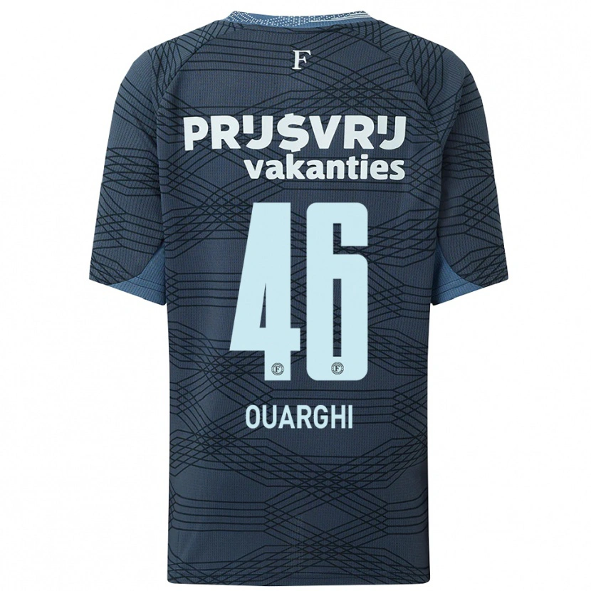 Danxen Damen Ayoub Ouarghi #46 Schwarz Grau Auswärtstrikot Trikot 2025/26 T-Shirt Österreich