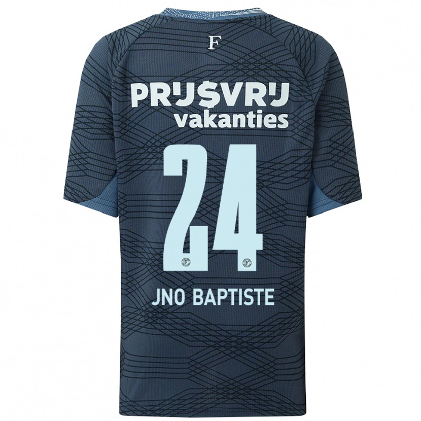 Danxen Damen Bridget Jno Baptiste #24 Schwarz Grau Auswärtstrikot Trikot 2025/26 T-Shirt Österreich