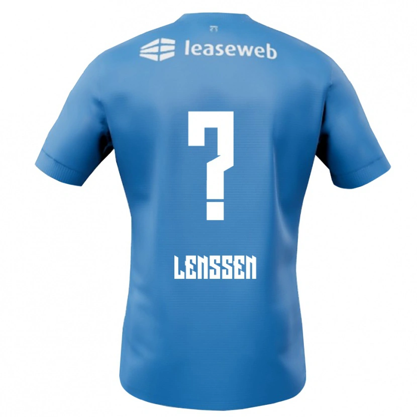 Danxen Damen Lev Lenssen #0 Blau Weiß Auswärtstrikot Trikot 2025/26 T-Shirt Österreich