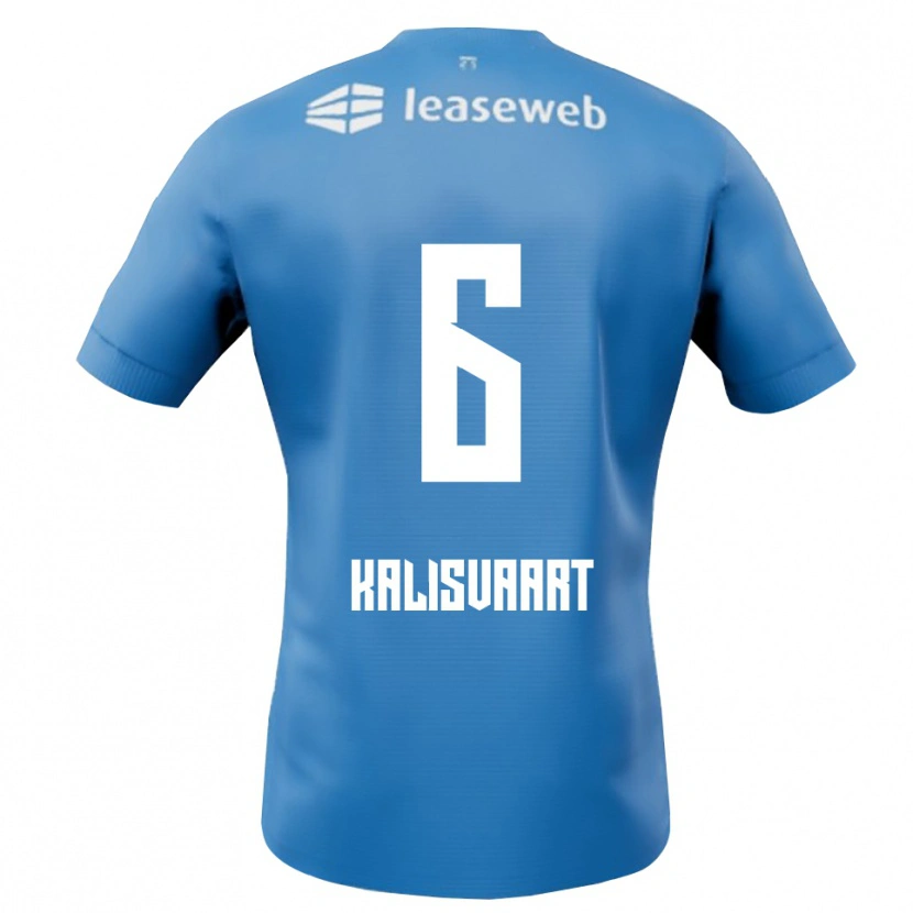 Danxen Damen Job Kalisvaart #6 Blau Weiß Auswärtstrikot Trikot 2025/26 T-Shirt Österreich