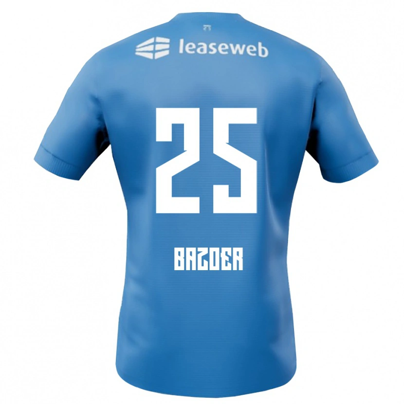 Danxen Damen Riechedly Bazoer #25 Blau Weiß Auswärtstrikot Trikot 2025/26 T-Shirt Österreich