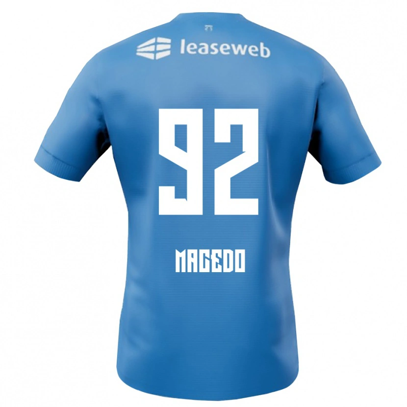 Danxen Damen Rodrigo Macedo #92 Blau Weiß Auswärtstrikot Trikot 2025/26 T-Shirt Österreich