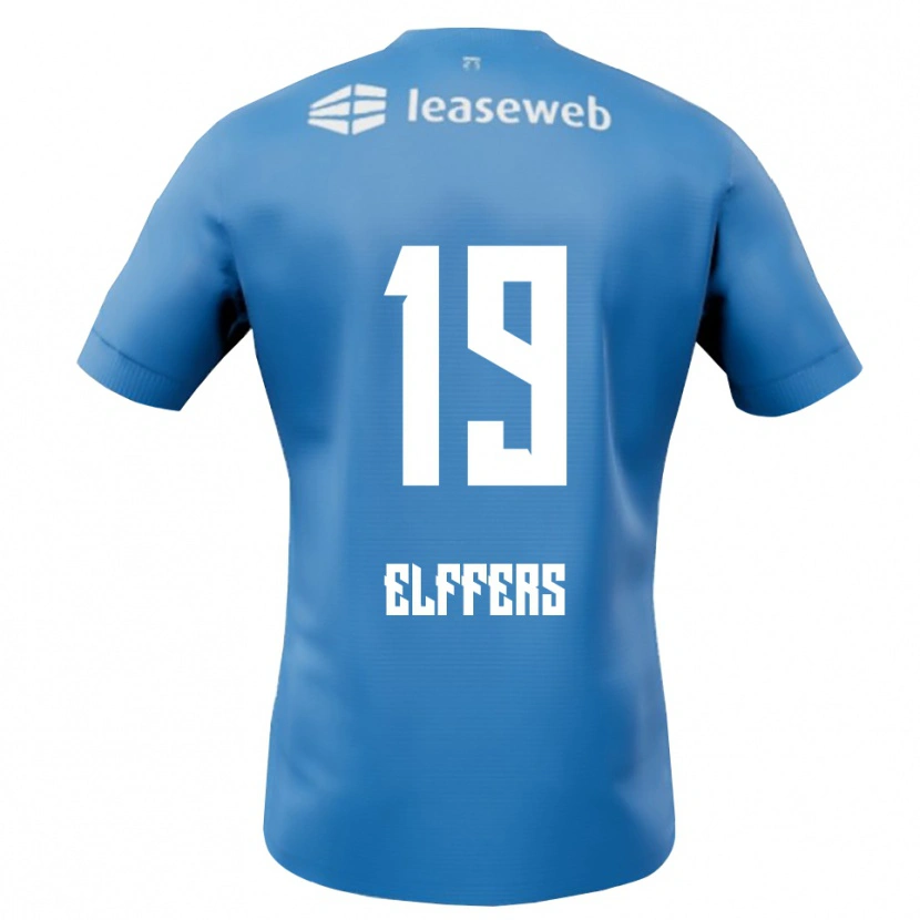Danxen Damen Timme Elffers #19 Blau Weiß Auswärtstrikot Trikot 2025/26 T-Shirt Österreich