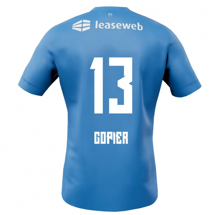 Danxen Damen Febe Copier #13 Blau Weiß Auswärtstrikot Trikot 2025/26 T-Shirt Österreich