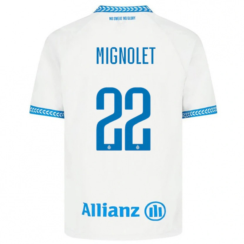 Danxen Damen Simon Mignolet #22 Blau Weiß Auswärtstrikot Trikot 2025/26 T-Shirt Österreich