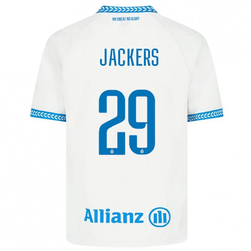 Danxen Damen Nordin Jackers #29 Blau Weiß Auswärtstrikot Trikot 2025/26 T-Shirt Österreich