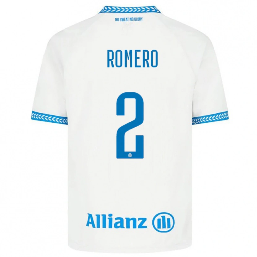 Danxen Damen Zaid Romero #2 Blau Weiß Auswärtstrikot Trikot 2025/26 T-Shirt Österreich