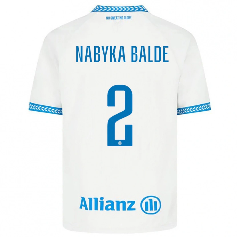 Danxen Damen Mamadou Balde #2 Blau Weiß Auswärtstrikot Trikot 2025/26 T-Shirt Österreich