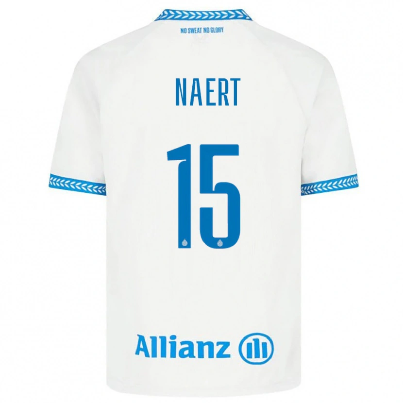 Danxen Damen Stan Naert #15 Blau Weiß Auswärtstrikot Trikot 2025/26 T-Shirt Österreich