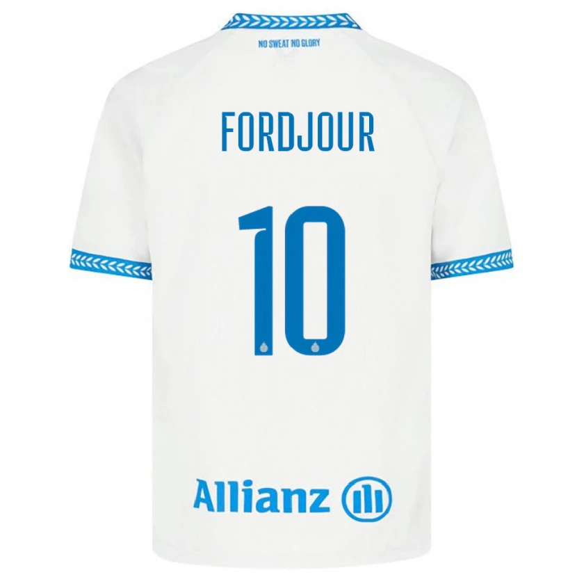 Danxen Damen Richmond Fordjour #10 Blau Weiß Auswärtstrikot Trikot 2025/26 T-Shirt Österreich