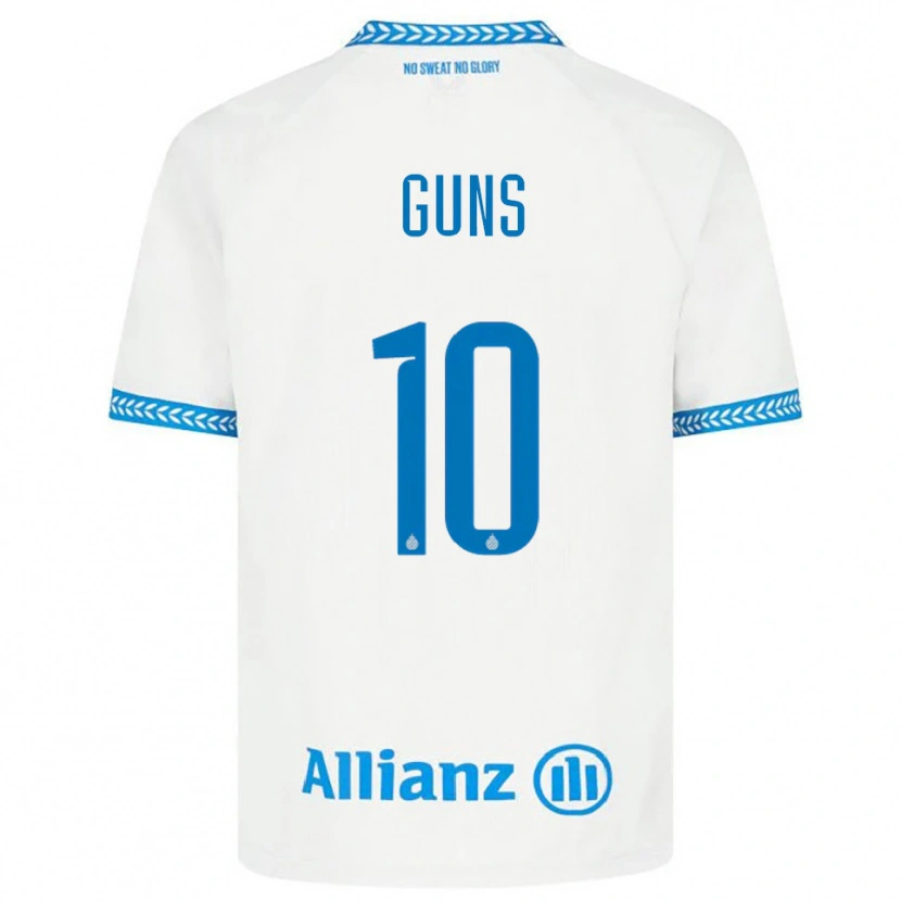 Danxen Damen Celien Guns #10 Blau Weiß Auswärtstrikot Trikot 2025/26 T-Shirt Österreich