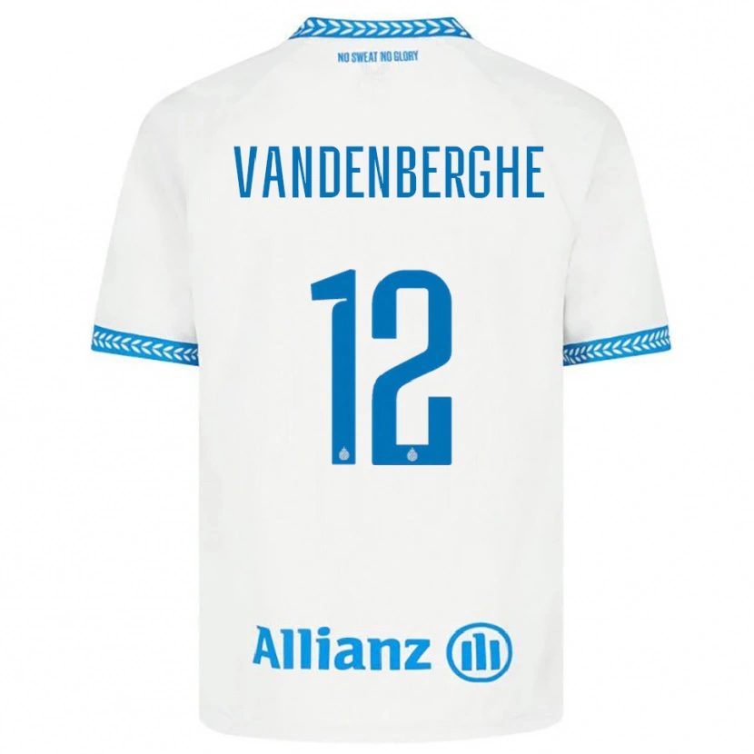 Danxen Damen Xander Vandenberghe #12 Blau Weiß Auswärtstrikot Trikot 2025/26 T-Shirt Österreich