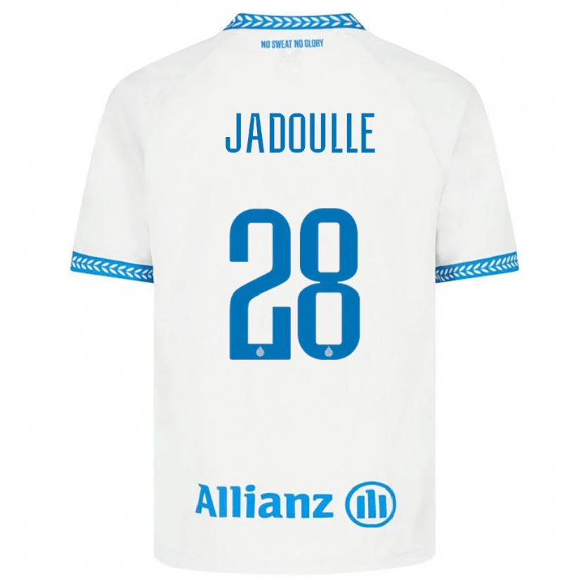 Danxen Damen Romane Jadoulle #28 Blau Weiß Auswärtstrikot Trikot 2025/26 T-Shirt Österreich