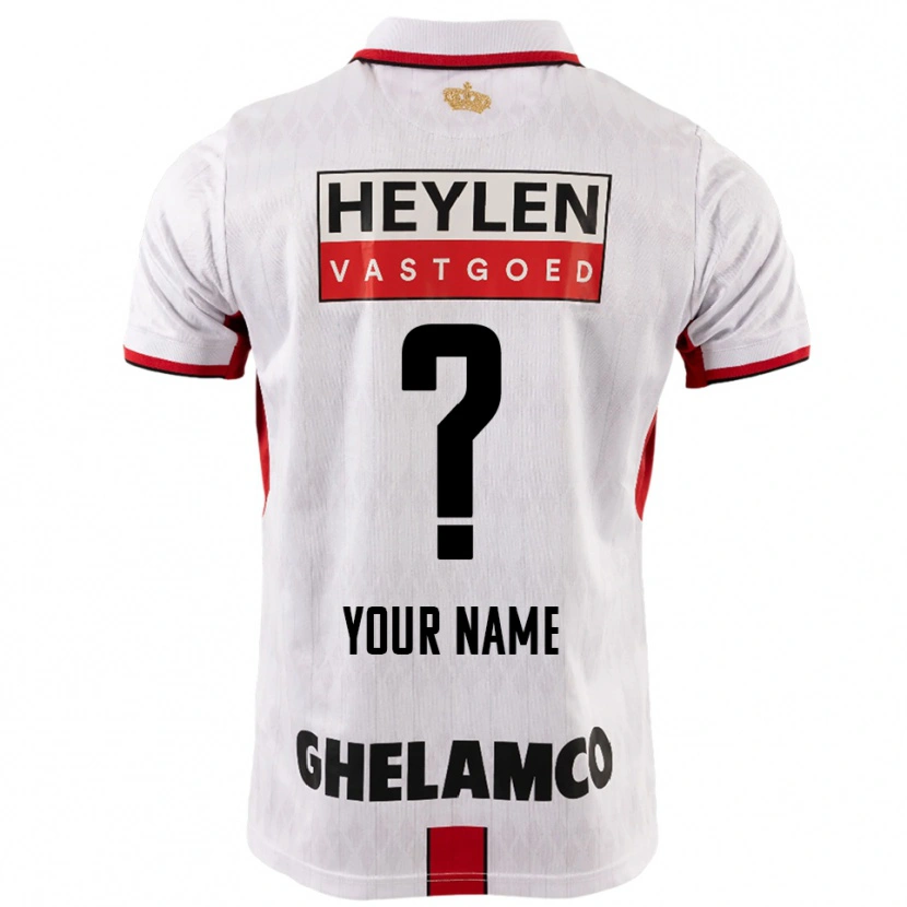 Danxen Damen Ihren Namen #0 Weiß Rot Auswärtstrikot Trikot 2025/26 T-Shirt Österreich