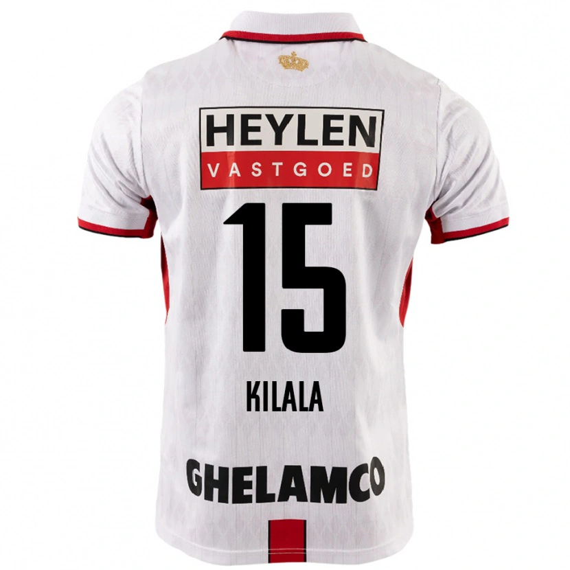 Danxen Damen Baptiste Kilala #15 Weiß Rot Auswärtstrikot Trikot 2025/26 T-Shirt Österreich