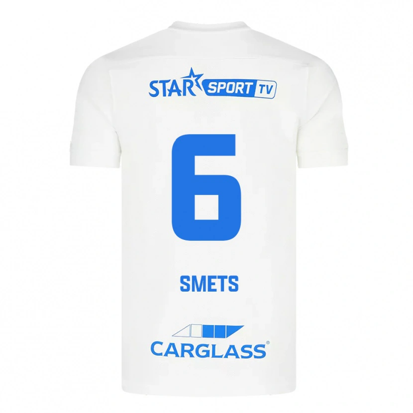 Danxen Damen Matte Smets #6 Weiß Blau Auswärtstrikot Trikot 2025/26 T-Shirt Österreich
