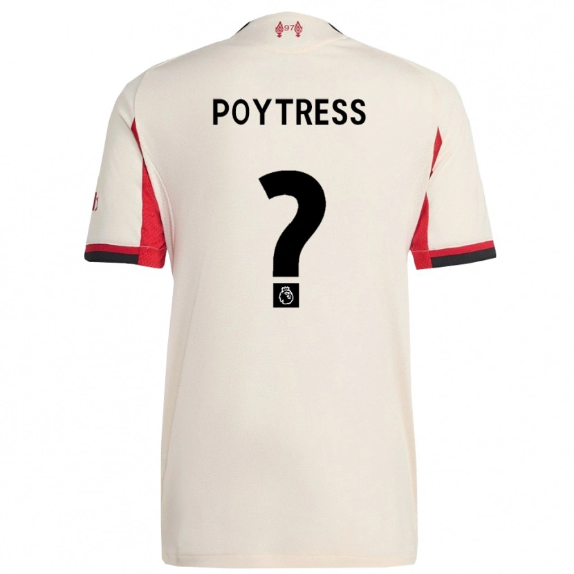 Danxen Damen Jacob Poytress #0 Weiß Schwarz Auswärtstrikot Trikot 2025/26 T-Shirt Österreich