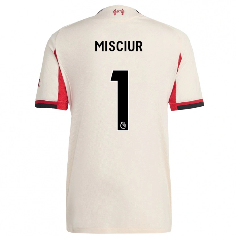 Danxen Damen Kornel Misciur #1 Weiß Schwarz Auswärtstrikot Trikot 2025/26 T-Shirt Österreich