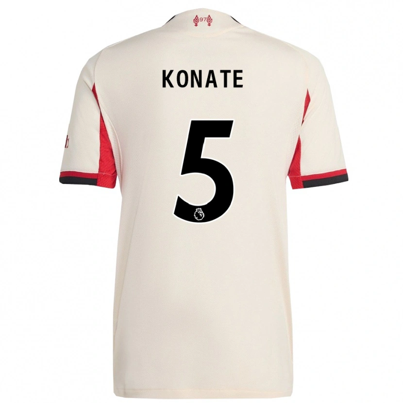 Danxen Damen Ibrahima Konaté #5 Weiß Schwarz Auswärtstrikot Trikot 2025/26 T-Shirt Österreich