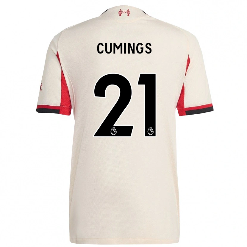 Danxen Damen Eartha Cumings #21 Weiß Schwarz Auswärtstrikot Trikot 2025/26 T-Shirt Österreich