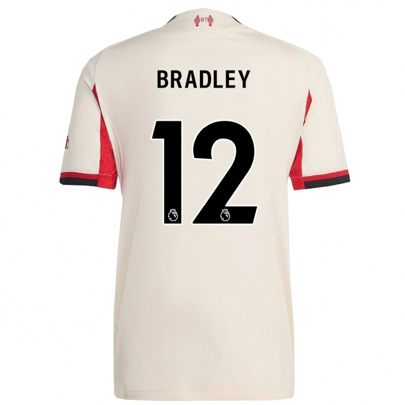 Danxen Damen Conor Bradley #12 Weiß Schwarz Auswärtstrikot Trikot 2025/26 T-Shirt Österreich