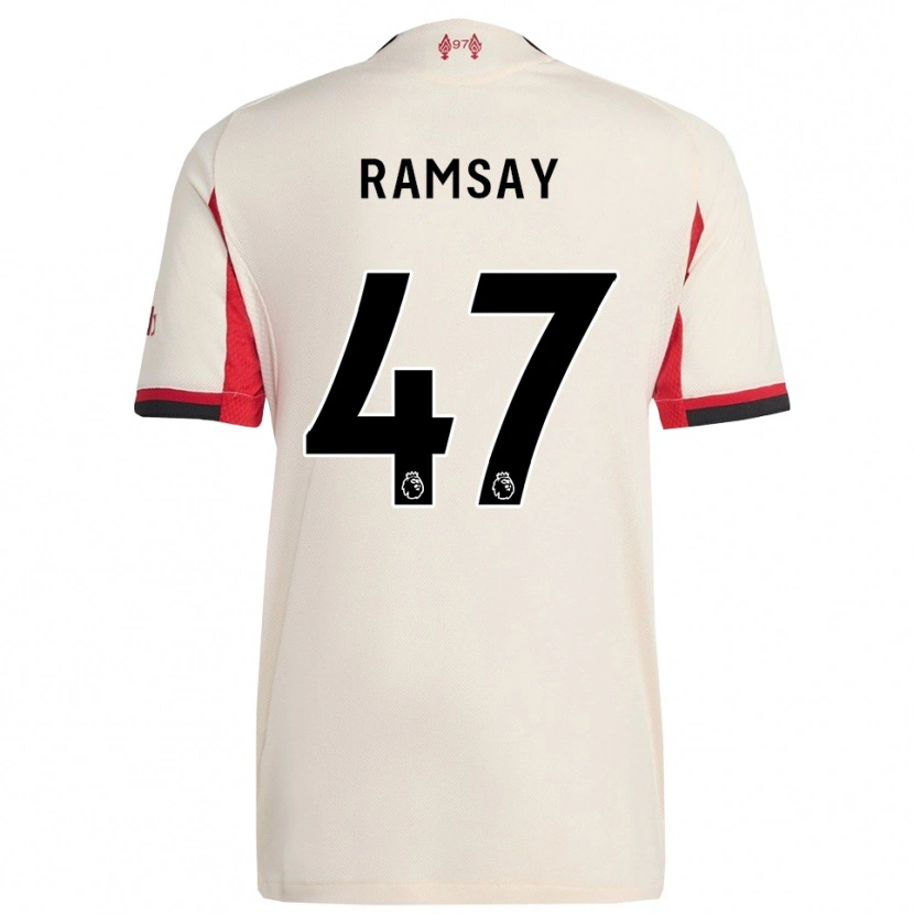 Danxen Damen Calvin Ramsay #47 Weiß Schwarz Auswärtstrikot Trikot 2025/26 T-Shirt Österreich