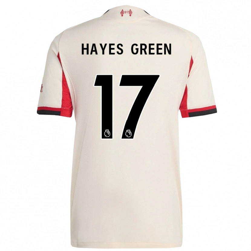 Danxen Damen Charlie Hayes-Green #17 Weiß Schwarz Auswärtstrikot Trikot 2025/26 T-Shirt Österreich