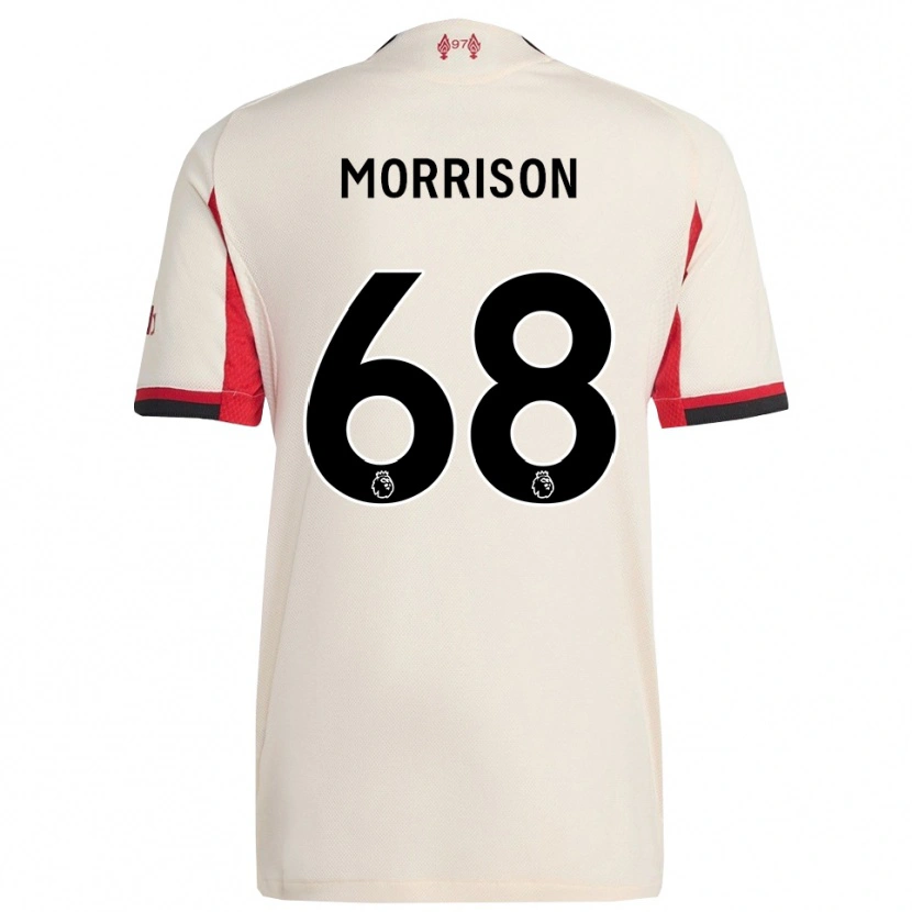 Danxen Damen Kieran Morrison #68 Weiß Schwarz Auswärtstrikot Trikot 2025/26 T-Shirt Österreich
