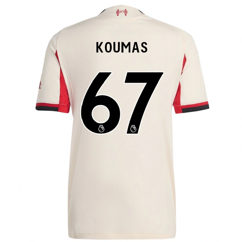 Danxen Damen Lewis Koumas #67 Weiß Schwarz Auswärtstrikot Trikot 2025/26 T-Shirt Österreich