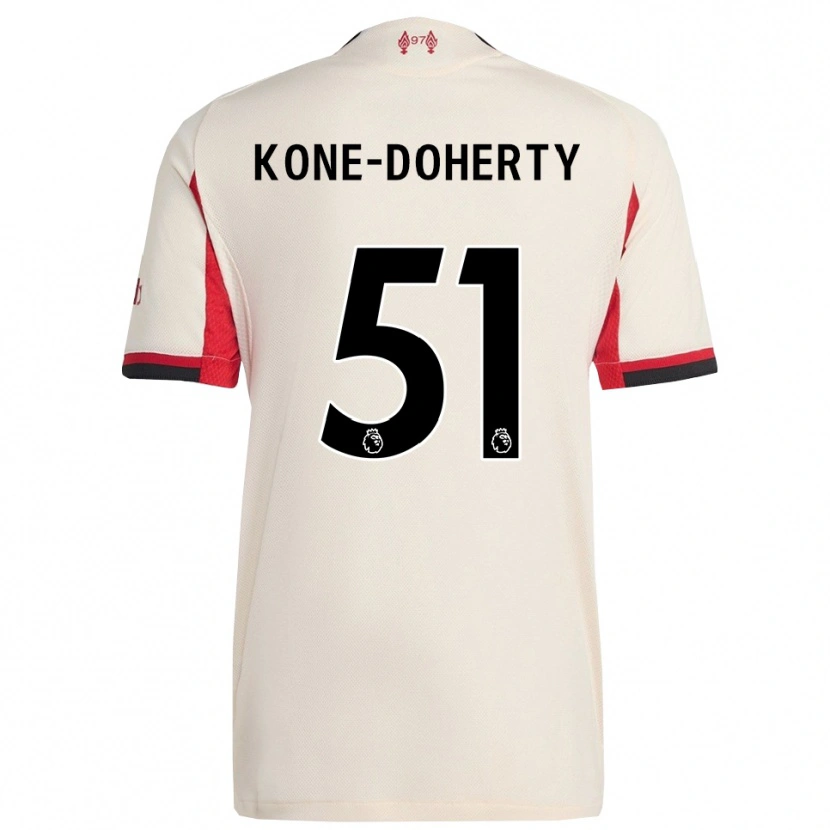 Danxen Damen Trent Kone-Doherty #51 Weiß Schwarz Auswärtstrikot Trikot 2025/26 T-Shirt Österreich