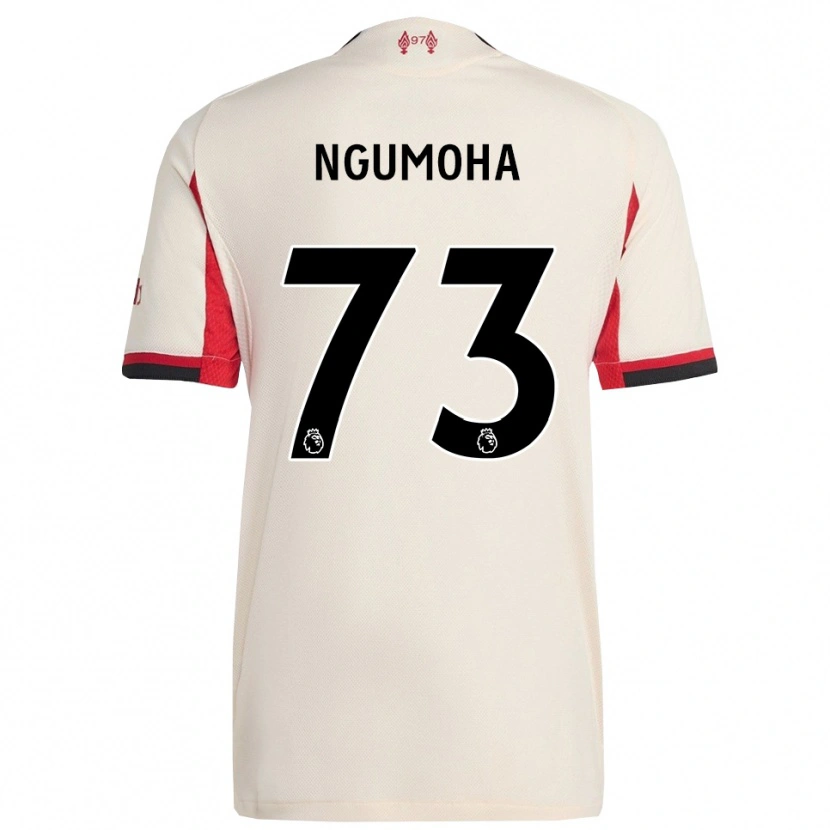 Danxen Damen Rio Ngumoha #73 Weiß Schwarz Auswärtstrikot Trikot 2025/26 T-Shirt Österreich