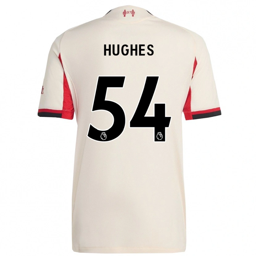Danxen Damen Liam Hughes #54 Weiß Schwarz Auswärtstrikot Trikot 2025/26 T-Shirt Österreich