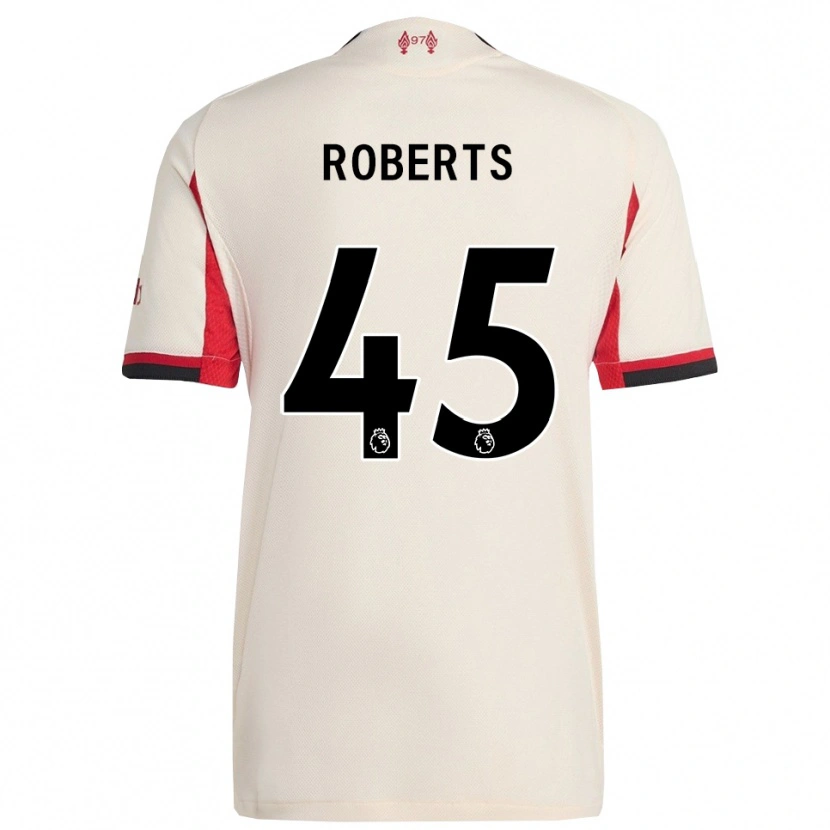 Danxen Damen Iwan Roberts #45 Weiß Schwarz Auswärtstrikot Trikot 2025/26 T-Shirt Österreich