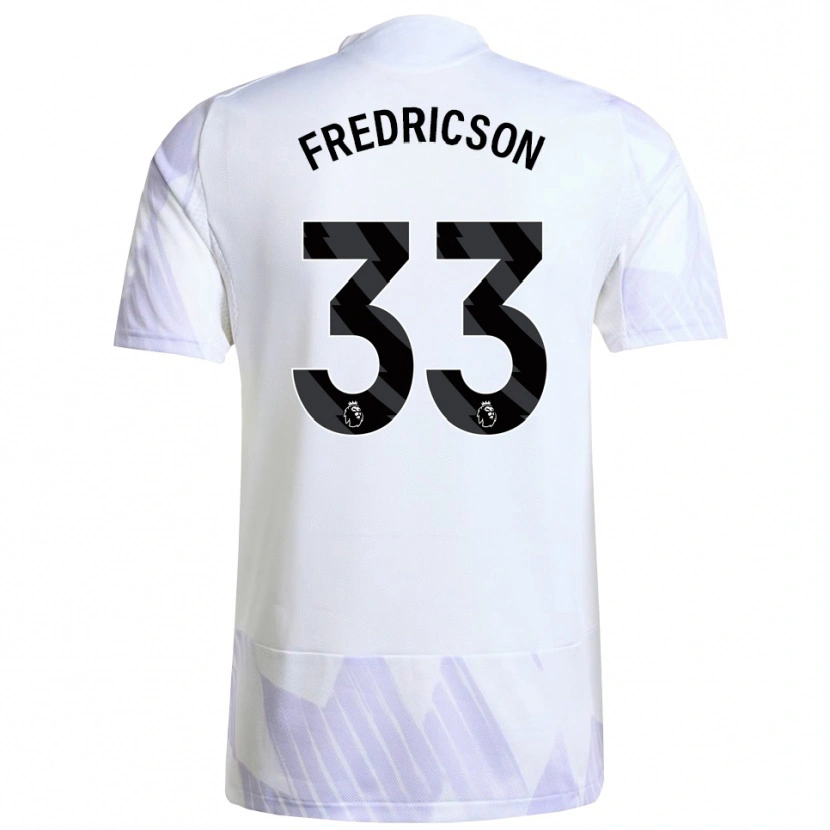 Danxen Damen Tyler Fredricson #33 Weiß Lila Lila Auswärtstrikot Trikot 2025/26 T-Shirt Österreich