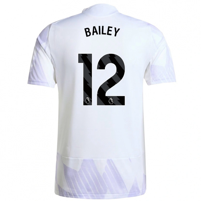Danxen Damen James Bailey #12 Weiß Lila Lila Auswärtstrikot Trikot 2025/26 T-Shirt Österreich