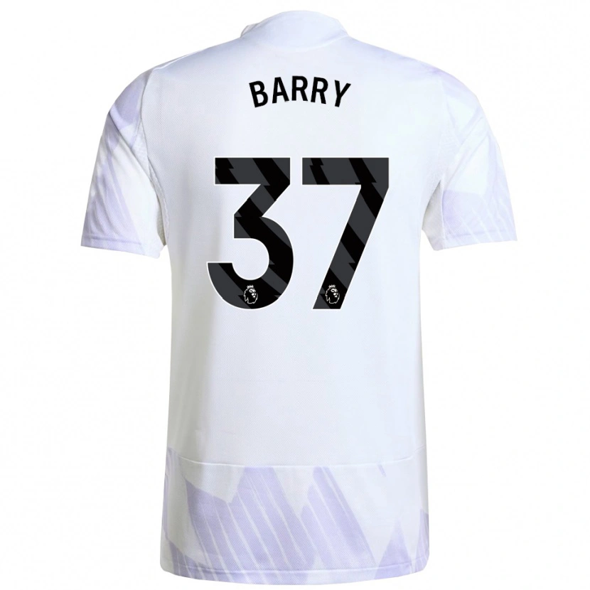 Danxen Damen Keira Barry #37 Weiß Lila Lila Auswärtstrikot Trikot 2025/26 T-Shirt Österreich