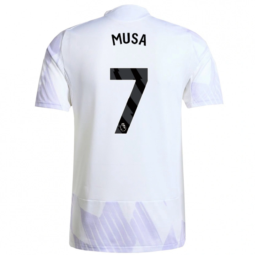 Danxen Damen Victor Musa #7 Weiß Lila Lila Auswärtstrikot Trikot 2025/26 T-Shirt Österreich