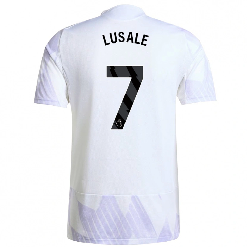 Danxen Damen Samuel Lusale #7 Weiß Lila Lila Auswärtstrikot Trikot 2025/26 T-Shirt Österreich