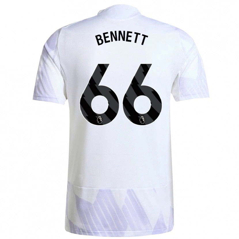 Danxen Damen Rhys Bennett #66 Weiß Lila Lila Auswärtstrikot Trikot 2025/26 T-Shirt Österreich