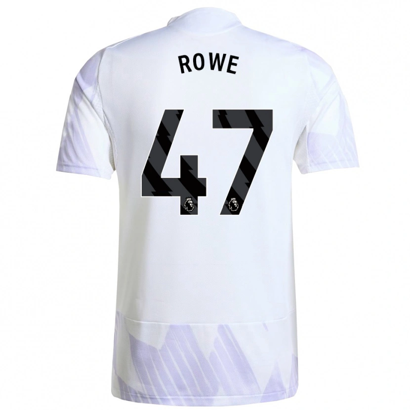Danxen Damen Tommy Rowe #47 Weiß Lila Lila Auswärtstrikot Trikot 2025/26 T-Shirt Österreich