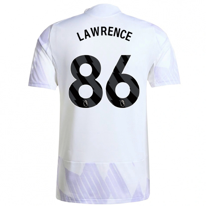 Danxen Damen Marcus Lawrence #86 Weiß Lila Lila Auswärtstrikot Trikot 2025/26 T-Shirt Österreich