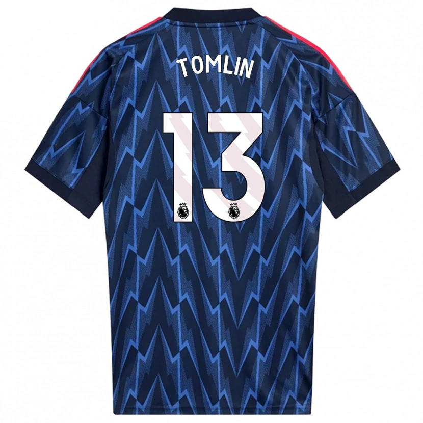 Danxen Damen Jack Tomlin #13 Marine Rot Auswärtstrikot Trikot 2025/26 T-Shirt Österreich