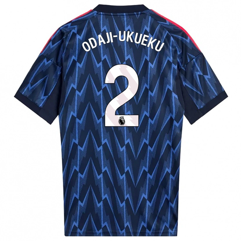 Danxen Damen Theo Odaji-Ukueku #2 Marine Rot Auswärtstrikot Trikot 2025/26 T-Shirt Österreich
