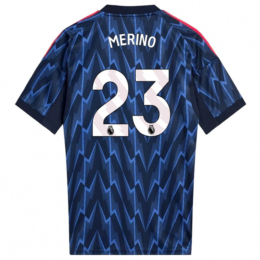 Danxen Damen Mikel Merino #23 Marine Rot Auswärtstrikot Trikot 2025/26 T-Shirt Österreich