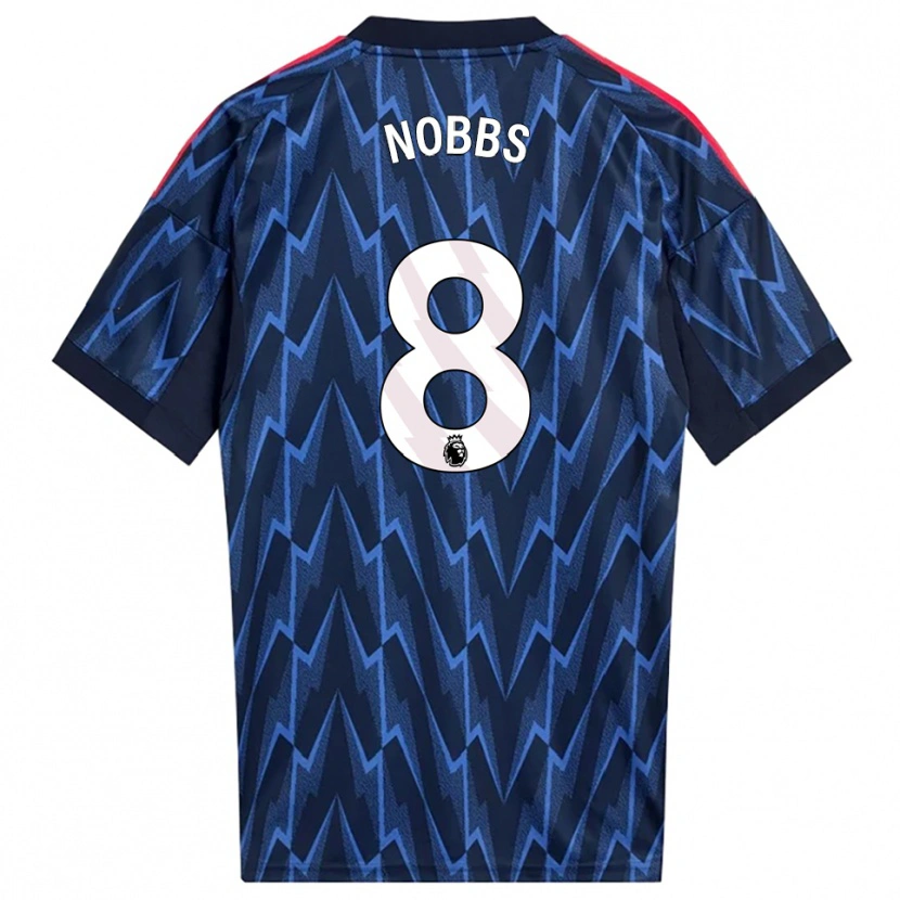 Danxen Damen Nobbs #8 Marine Rot Auswärtstrikot Trikot 2025/26 T-Shirt Österreich